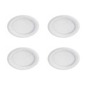 Mua COMBO 4 BỘ - BÓNG ĐÈN LED ÂM TRẦN 9W PHILIPS DOWNLIGHT 59521 MARCASITE 100 ( SIÊU MỎNG CHỈ 29CM ) – HÀNG CHÍNH HÃNG
