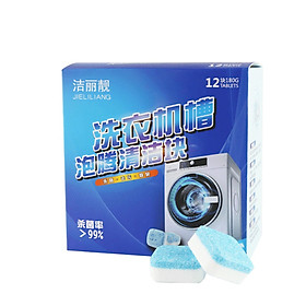 Set 12 Viên Vệ Sinh Máy Giặt Sạch Sẽ An Toàn