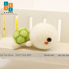 Bộ kit len chọc Tiểu Quy - Bé Rùa bé nhỏ cute phô mai que