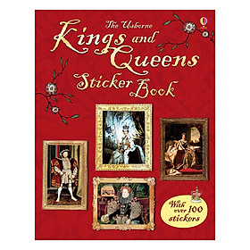 [Download Sách] Sách tiếng Anh - Usborne Kings & Queens Sticker Book