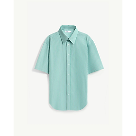 Áo sơ mi tay ngắn nam kẻ sọc.Loose - RT 10S25SHS017 | ROUTINE CÀ MAU