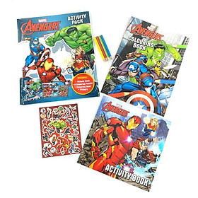 [Download Sách] Marvel Avengers: Activity Pack - Marvel Biệt đội siêu anh hùng: Bộ sách trò chơi