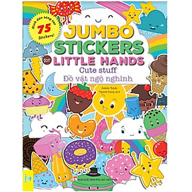 Sách - Bộ 12 cuốn Jumbo Stickers For Little Hands - 75 Stickers! - ndbooks