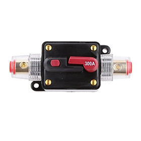 Hình ảnh 300 Amp In-Line Auto Manual Reset Circuit Breaker Car Stereo Audio Fuse 12V