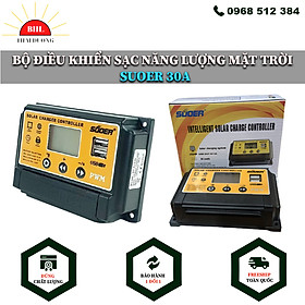 BỘ ĐIỀU KHIỂN SẠC NĂNG LƯỢNG MẶT TRỜI 30A SOLAR CHANGER CONTROLLER SUOER - SNL30