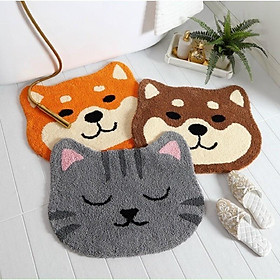 Mua Thảm Hình Gấu Hàng Cao Cấp  Siêu Thấm.