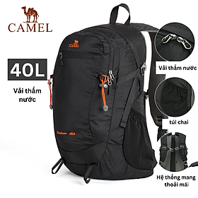 Ba lô ngoài trời CAMEL của nam giới 40L công suất lớn túi leo núi chuyên nghiệp đi bộ đường dài cắm trại của phụ nữ ba lô chống thấm nước đa chức năng