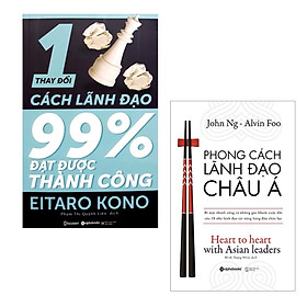 [Download Sách] Combo Thay Đổi 1% Cách Lãnh Đạo 99% Đạt Được Thành Công + Phong Cách Lãnh Đạo Châu Á 