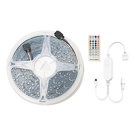 WIFI LED Strip Lights Kit 5m/16.4ft Length RGB Smart Light Strip Tuya APP Remote Control Dimmable Changing Color