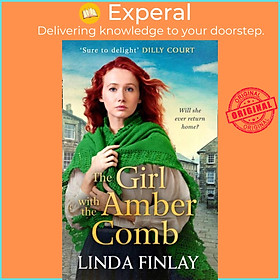 Sách - The Girl with the Amber Comb by Linda Finlay (UK edition, paperback)