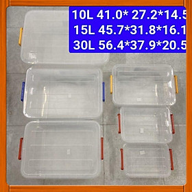 Mua Thùng Nhựa Trong Các Cỡ 10L/15L/30L