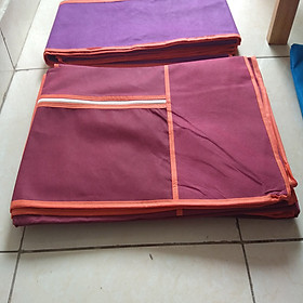 Mua Phụ kiện tủ vải: Vỏ( áo chụp ngoài) dùng cho tủ vải quần áo( không kèm theo khung sắt và khớp nối)- Màu đỏ đô