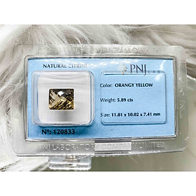 Mua Viên citrine thạch anh vàng chanh chữ nhật giác lưới 5.89ct 120833