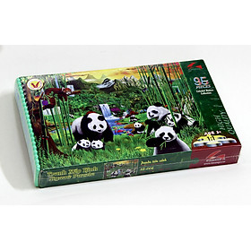 Tranh xếp hình Tia Sáng Jigsaw Puzzle 035 mảnh phát triển trí tuệ cho bé -Panda Tiên Cảnh - MSP: 035-006