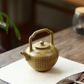 Ấm Tử Sa Nghi Hưng Đề Lương Tâm Kinh 280 ml