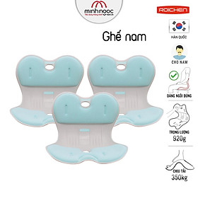 [Hàng chính hãng Roichen] COMBO 3 Ghế chỉnh dáng ngồi đúng - Roichen Hàn Quốc (Made in Korea). Dùng cho gia đình (Nam, Nữ, trẻ em)