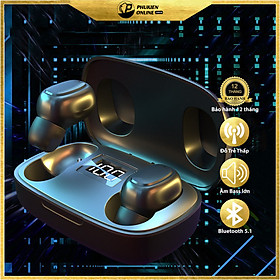 Mua Tai Nghe Bluetooth Nhét Tai FLOVEME T10 TWS BT5.0 Kết Nối Không Dây Tích Hợp Micro Âm Thanh Sống Động Chất Lượng Cao - Hàng chính hãng