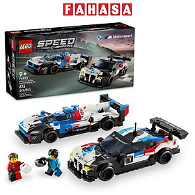 Đồ Chơi Lắp Ráp Siêu Xe BMW M4 GT3 & BMW M Hybrid V8 - Lego Speed Champions 76922 (676 Mảnh Ghép)