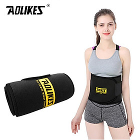 Đai lưng nữ bản to cuốn eo giảm mỡ bụng chính hãng Aolikes AL 7980 tập gym, yoga magic