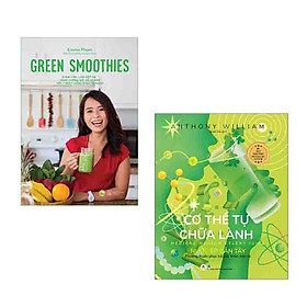 Combo 2 cuốn Cơ Thể Tự Chữa Lành Nước Ép Cần Tây + Green Smoothies