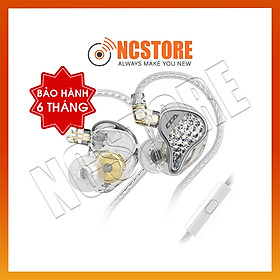 Mua  NC  Tai Nghe CCA LYRA Nhét Tai Hybrid 1 Dynamic XUN 10mm In Ear Hifi | Nhạc cụ Jazz Không lời Ballad | Có Mic | Hàng Chính Hãng