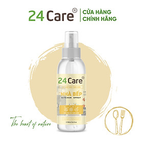 [Tự chọn 9 mùi] Xịt Phòng Tinh Dầu Hữu Cơ Organic 24Care 100ML - Kháng khuẩn - Khử mùi hôi - Đuổi muỗi, côn trùng - Hương thơm thư giãn