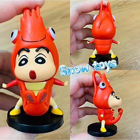 Mô hình Shin Cậu bé bút chì Shinnosuke - Shin chan Cosplay dễ thương bền màu chất liệu an toàn Đồ chơi quà tặng - 5~8cm