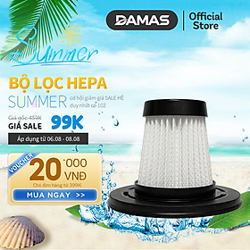 Bộ Lọc Hepa Máy Hút Bụi DAMAS D610W- Hàng chính hãng