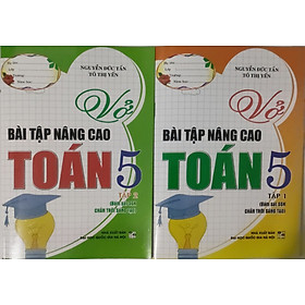 Ảnh bìa Sách - Combo Vở Bài Tập Nâng Cao Toán 5 Tập 1 + 2 (Bám Sát SGK Chân Trời Sáng Tạo) (Bộ 2 Cuốn)