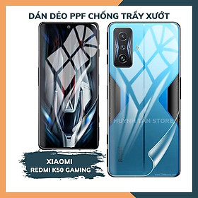 Dán ppf dẻo redmi k50 gaming trong suốt,nhám, bảo vệ cường lực camera tại huỳnh tân store