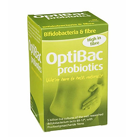 Thực phẩm Men vi sinh OptiBac Probiotics xanh Anh 30 gói hỗ trợ điều trị táo bón Dành cho Mẹ và bé
