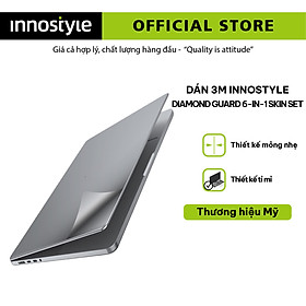 Mua DÁN 3M INNOSTYLE (USA) DIAMOND GUARD 6-IN-1 SKIN SET FOR MACBOOK PRO M1/ M2/ M3 2021-2023 (SPACE GRAY  SILVER)_ Hàng chính hãng