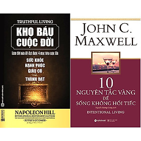 Combo Nâng Cao Giá Trị Bản Thân - Rèn Luyện Để Trở Nên Hoàn Hảo ( Kho Báu Cuộc Đời + 10 Nguyên Tắc Vàng Để Sống Không Hối Tiếc ) tặng kèm bookmark Sáng Tạo
