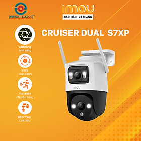 Camera 2 Mắt Kép Ngoài Trời IMOU Cruiser Dual S7XP Đàm Thoại 2 Chiều - Hàng chính hãng