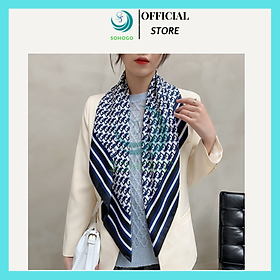 [VIDEO]- Khăn choàng lụa cao cấp, khăn quàng cổ, quà tặng ý nghĩa cho phái đẹp, có 2 size - CHỌN SIZE