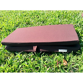 Mua Hàng thủ công cao cấp ZAMBALA  Tọa cụ gấp đôi 60x60 vải thô  nhỏ nhẹ di chuyển dễ dàng phù hợp cho chùa  đạo tràng