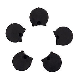 2-4pack 5 Pieces Rubber Clarinet Thumb Rest Cushion Protector Woodwind Musical