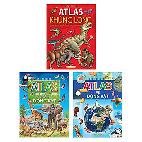 Bộ Sách Atlas Thế Giới Tự Nhiên Bộ 3 Cuốn