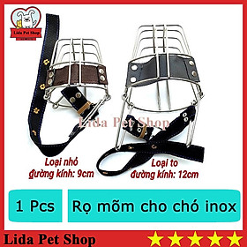 Rọ Mõm inox cho chó lớn