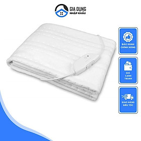 Mua Đệm Điện Sưởi Ấm Medisana HU 674  Nệm Thảm Sưởi Điện Size 1.5*0.8m  Công Suất 60W  Electric Heating Blanket  Nhập Đức -  1.5*0.8m
