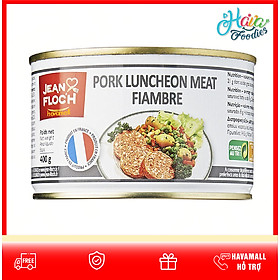 Pate Thịt Heo - Pork Luncheon Meat Fiambre Jean Floc h 400G