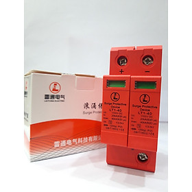 Mua Chống sét DC 1000V 2P 40KA LT1-40 HÀNG CAO CẤP thiết bị bảo vệ chống sét lan truyền bảo vệ điện áp thấp - ĐỎ