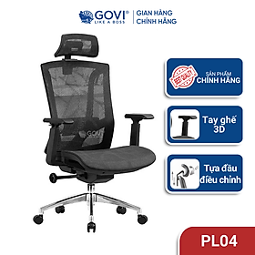 Mua Ghế công thái học GOVI Ergonomic Plato PL04 Thiết kế bảo vệ sức khỏe