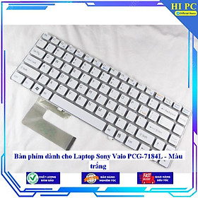 Bàn phím dành cho Laptop Sony Vaio PCG-7184L - Hàng Nhập Khẩu