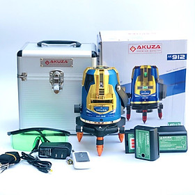 MÁY CÂN BẰNG LASER 5 TIA XANH AKUZA AK-912 - HÀNG CHÍNH HÃNG