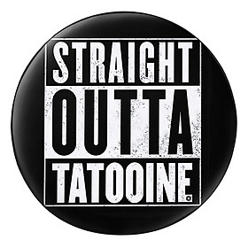 Gối Ôm Tròn Straight Outta Tatooine - GOZTE131