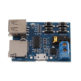 Mp3 Player Audio Module Mp3  Board Power Amplifier TF Card USB AUX