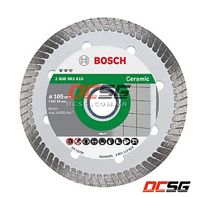 Đĩa cắt kim cương Turbo 105x16mm Ceramic Bosch 2608603615 | DCSG