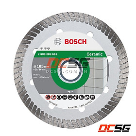 Mua Đĩa cắt kim cương Turbo 105x16mm Ceramic Bosch 2608603615 | DCSG