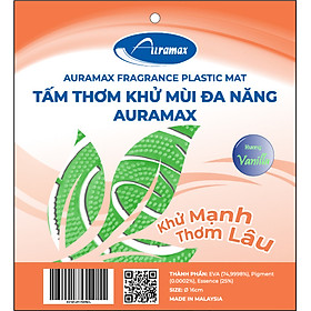 Tấm thơm khử mùi đa năng Auramax hương Vanila